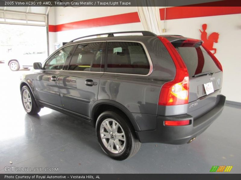 Titanium Gray Metallic / Taupe/Light Taupe 2005 Volvo XC90 V8 AWD