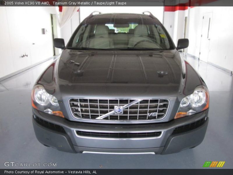 Titanium Gray Metallic / Taupe/Light Taupe 2005 Volvo XC90 V8 AWD