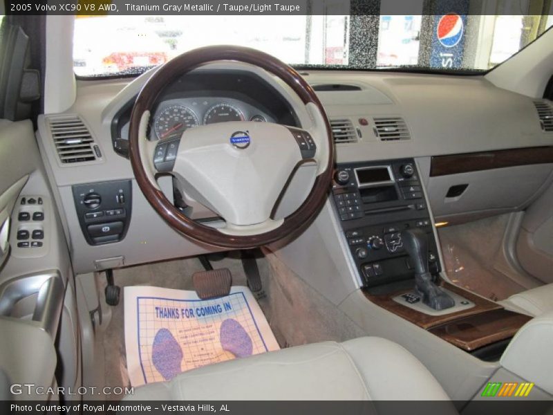 Taupe/Light Taupe Interior - 2005 XC90 V8 AWD 