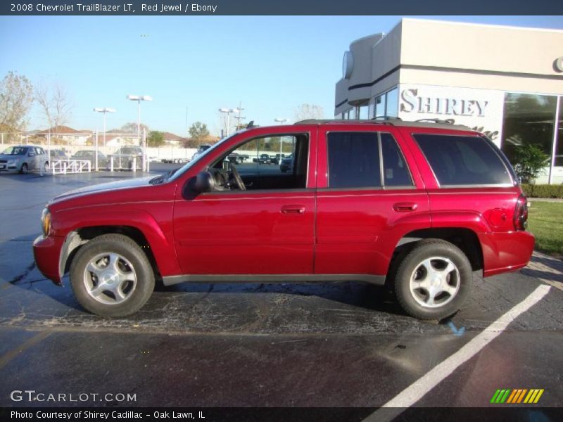 Red Jewel / Ebony 2008 Chevrolet TrailBlazer LT