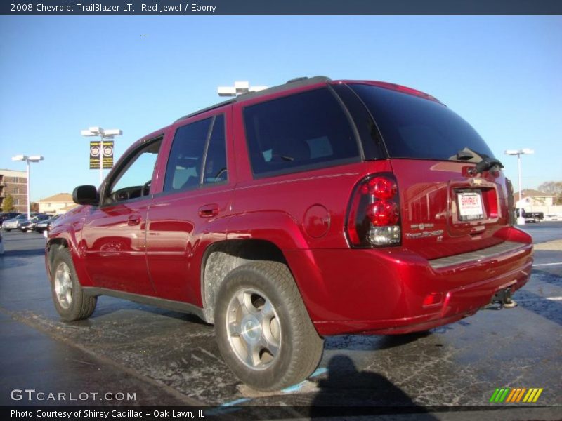 Red Jewel / Ebony 2008 Chevrolet TrailBlazer LT