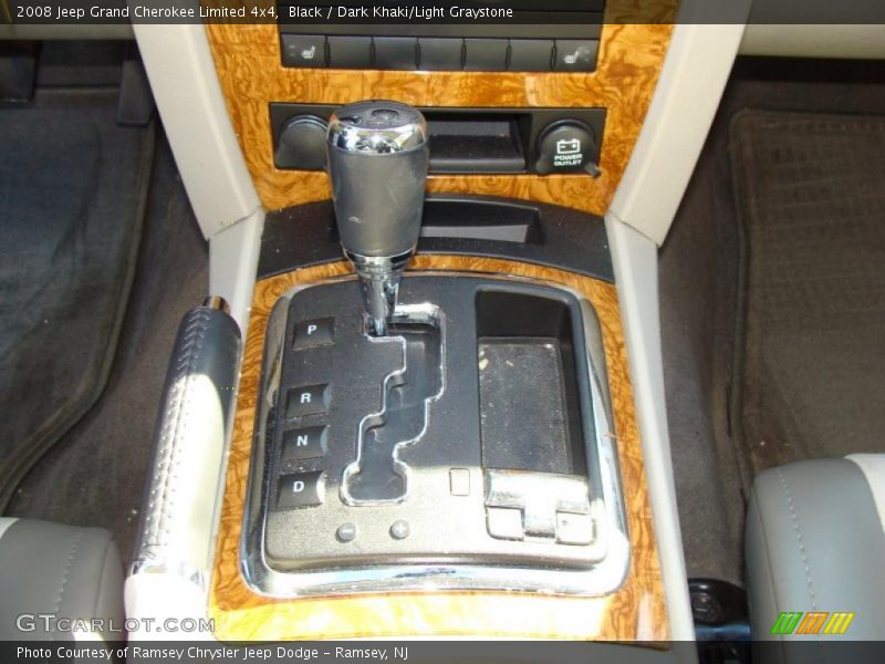  2008 Grand Cherokee Limited 4x4 Multi Speed Automatic Shifter