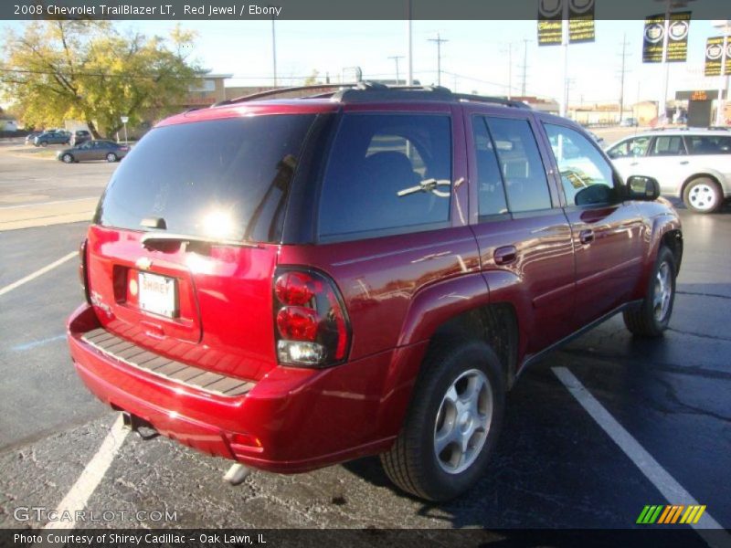 Red Jewel / Ebony 2008 Chevrolet TrailBlazer LT