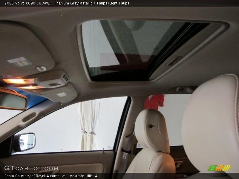 Sunroof of 2005 XC90 V8 AWD