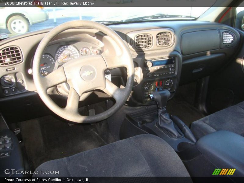 Red Jewel / Ebony 2008 Chevrolet TrailBlazer LT