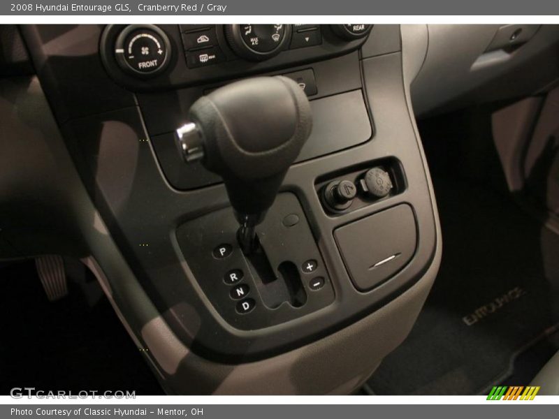 Cranberry Red / Gray 2008 Hyundai Entourage GLS