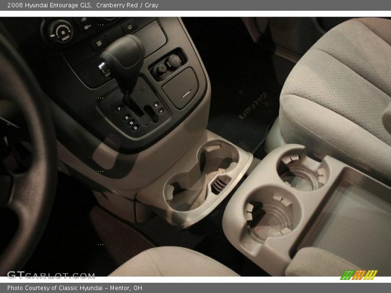 Cranberry Red / Gray 2008 Hyundai Entourage GLS