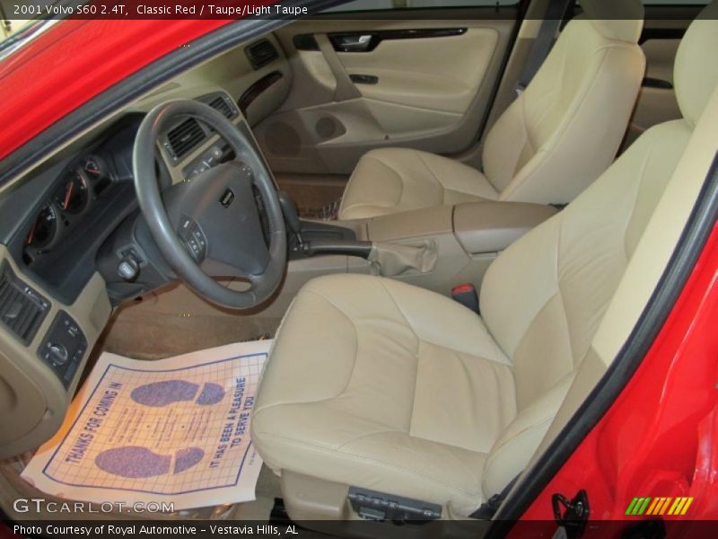  2001 S60 2.4T Taupe/Light Taupe Interior