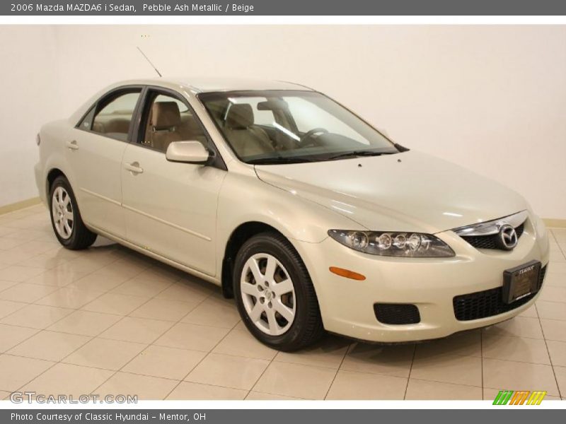 Pebble Ash Metallic / Beige 2006 Mazda MAZDA6 i Sedan