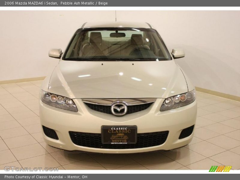 Pebble Ash Metallic / Beige 2006 Mazda MAZDA6 i Sedan