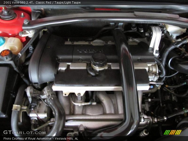  2001 S60 2.4T Engine - 2.4 Liter Turbocharged DOHC 20-Valve 5 Cylinder