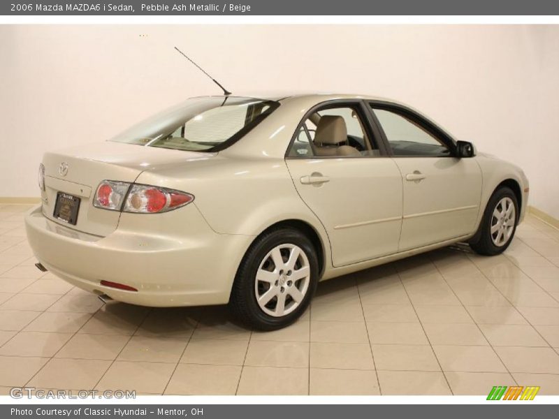 Pebble Ash Metallic / Beige 2006 Mazda MAZDA6 i Sedan