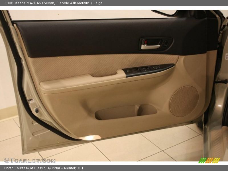 Pebble Ash Metallic / Beige 2006 Mazda MAZDA6 i Sedan