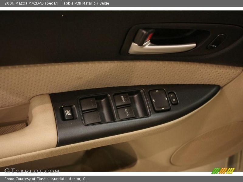 Pebble Ash Metallic / Beige 2006 Mazda MAZDA6 i Sedan