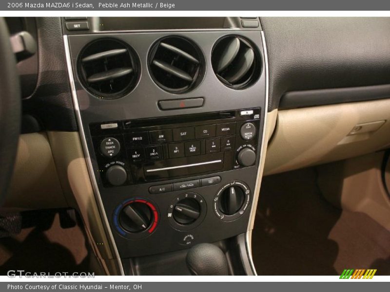 Pebble Ash Metallic / Beige 2006 Mazda MAZDA6 i Sedan
