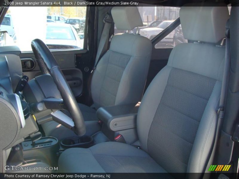 Black / Dark Slate Gray/Medium Slate Gray 2008 Jeep Wrangler Sahara 4x4