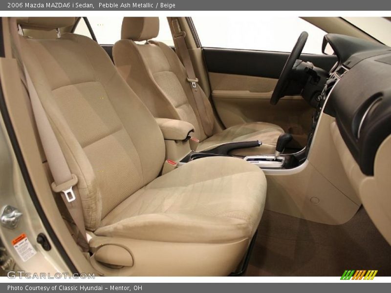 Pebble Ash Metallic / Beige 2006 Mazda MAZDA6 i Sedan