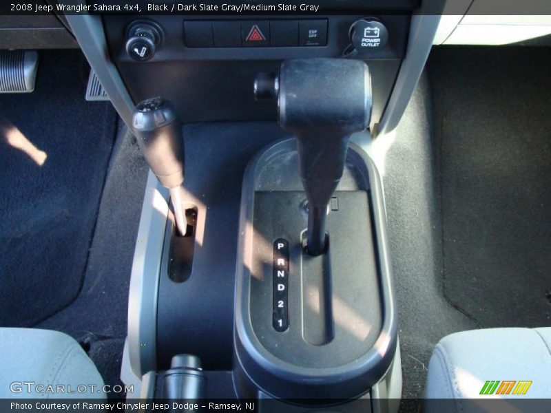  2008 Wrangler Sahara 4x4 4 Speed Automatic Shifter
