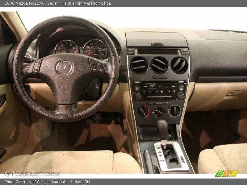 Pebble Ash Metallic / Beige 2006 Mazda MAZDA6 i Sedan