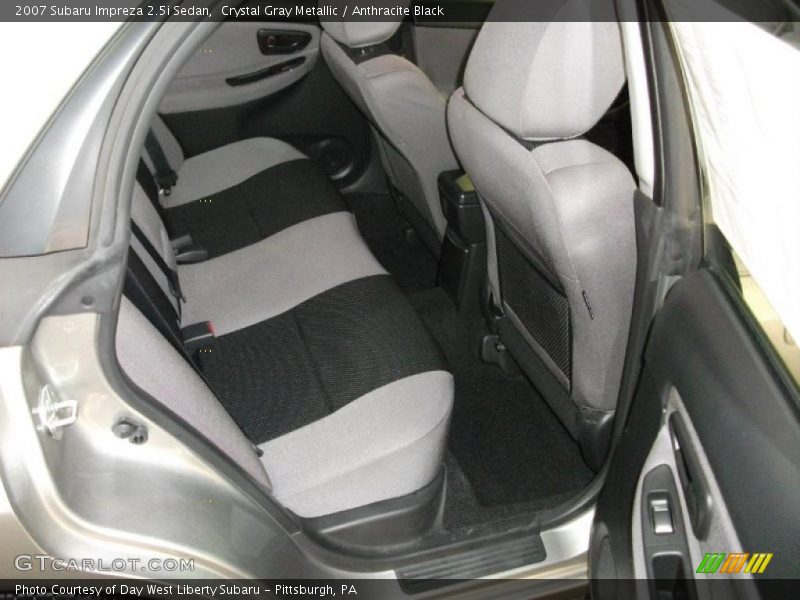 Crystal Gray Metallic / Anthracite Black 2007 Subaru Impreza 2.5i Sedan