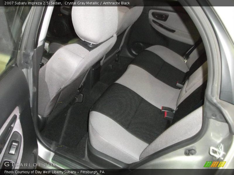 Crystal Gray Metallic / Anthracite Black 2007 Subaru Impreza 2.5i Sedan