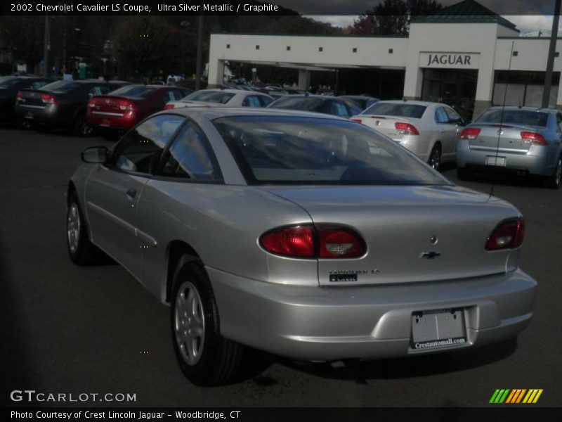 Ultra Silver Metallic / Graphite 2002 Chevrolet Cavalier LS Coupe