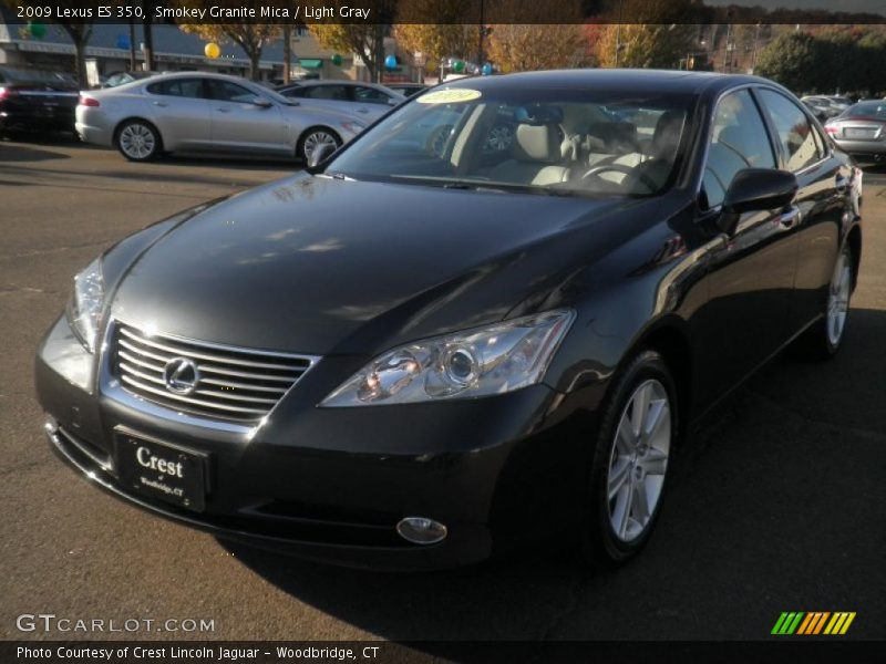 Smokey Granite Mica / Light Gray 2009 Lexus ES 350