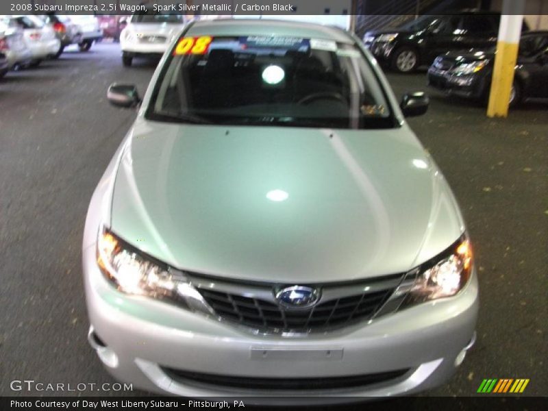 Spark Silver Metallic / Carbon Black 2008 Subaru Impreza 2.5i Wagon
