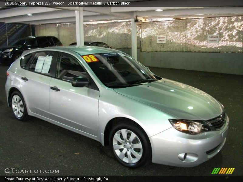 Spark Silver Metallic / Carbon Black 2008 Subaru Impreza 2.5i Wagon