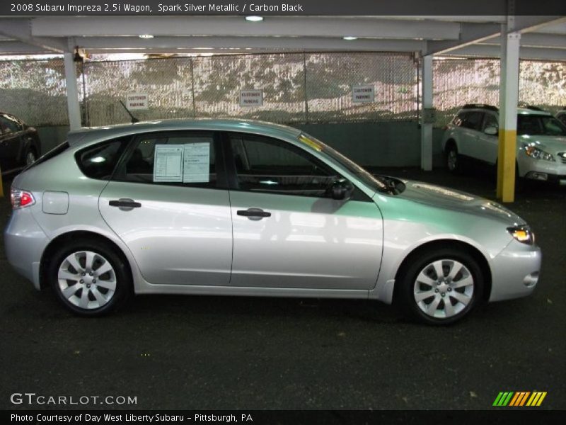 Spark Silver Metallic / Carbon Black 2008 Subaru Impreza 2.5i Wagon