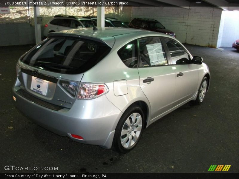 Spark Silver Metallic / Carbon Black 2008 Subaru Impreza 2.5i Wagon