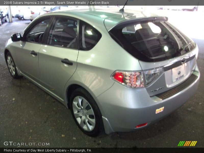 Spark Silver Metallic / Carbon Black 2008 Subaru Impreza 2.5i Wagon