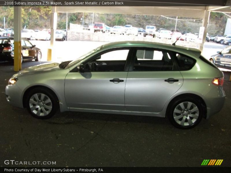 Spark Silver Metallic / Carbon Black 2008 Subaru Impreza 2.5i Wagon