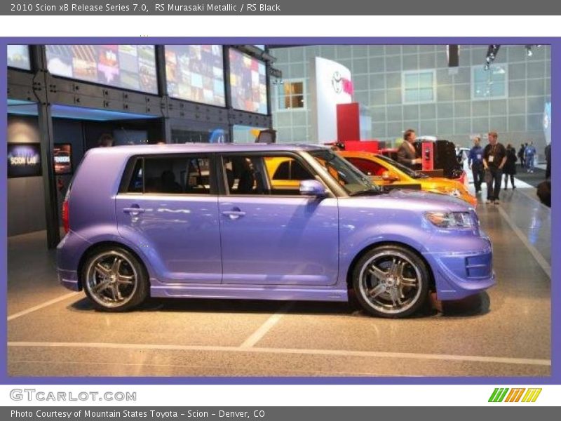 RS Murasaki Metallic / RS Black 2010 Scion xB Release Series 7.0
