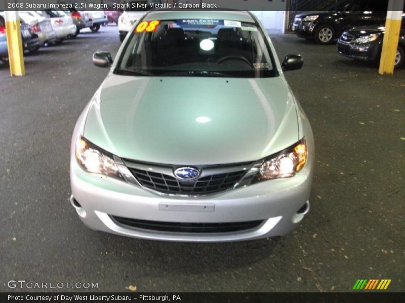 Spark Silver Metallic / Carbon Black 2008 Subaru Impreza 2.5i Wagon