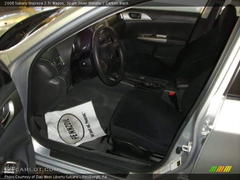 Spark Silver Metallic / Carbon Black 2008 Subaru Impreza 2.5i Wagon