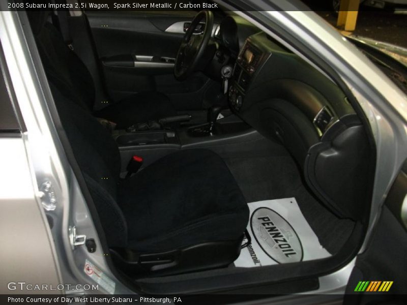 Spark Silver Metallic / Carbon Black 2008 Subaru Impreza 2.5i Wagon