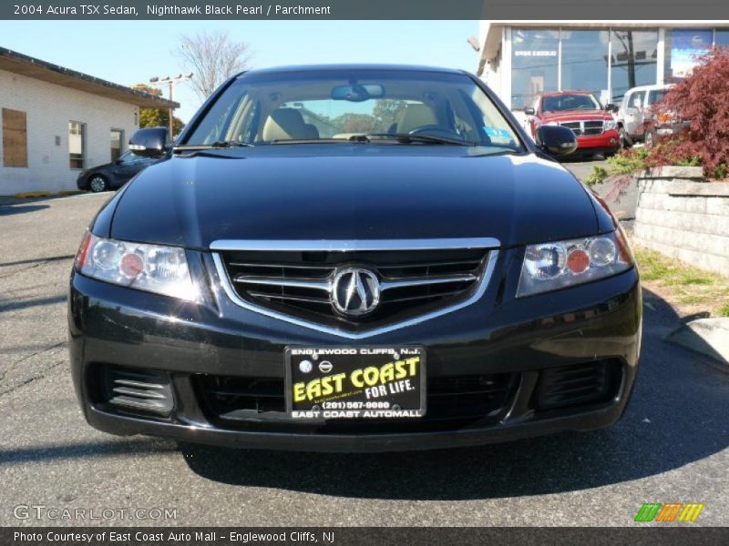 Nighthawk Black Pearl / Parchment 2004 Acura TSX Sedan