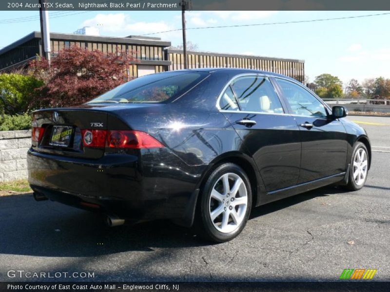Nighthawk Black Pearl / Parchment 2004 Acura TSX Sedan