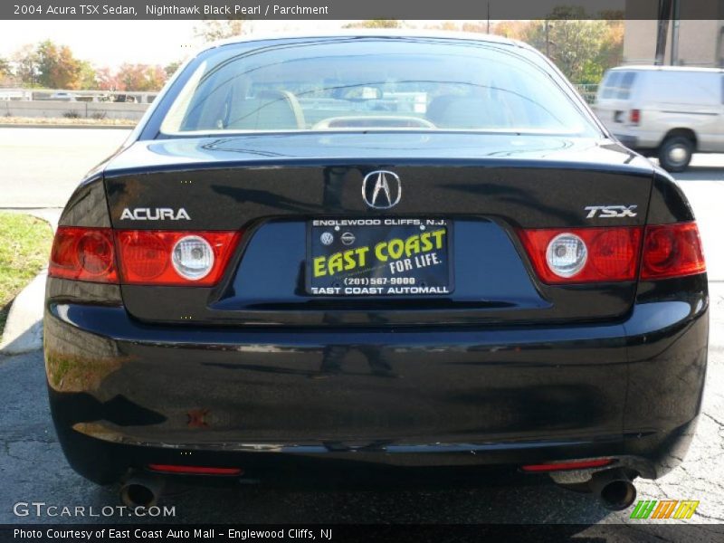 Nighthawk Black Pearl / Parchment 2004 Acura TSX Sedan