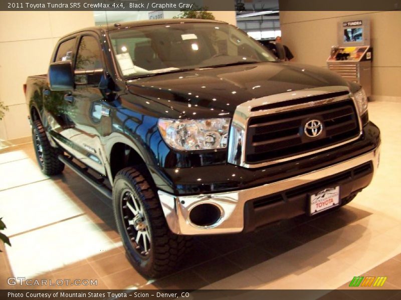 Black / Graphite Gray 2011 Toyota Tundra SR5 CrewMax 4x4