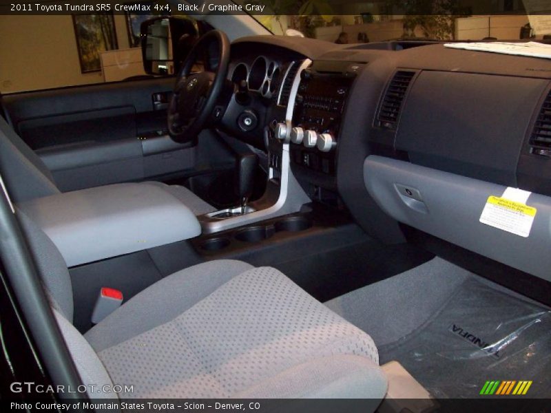 Black / Graphite Gray 2011 Toyota Tundra SR5 CrewMax 4x4