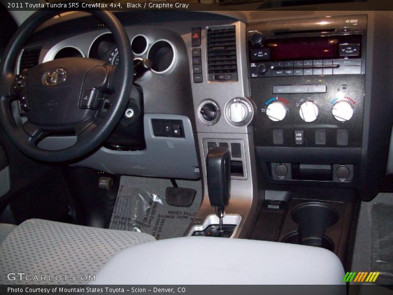 Black / Graphite Gray 2011 Toyota Tundra SR5 CrewMax 4x4