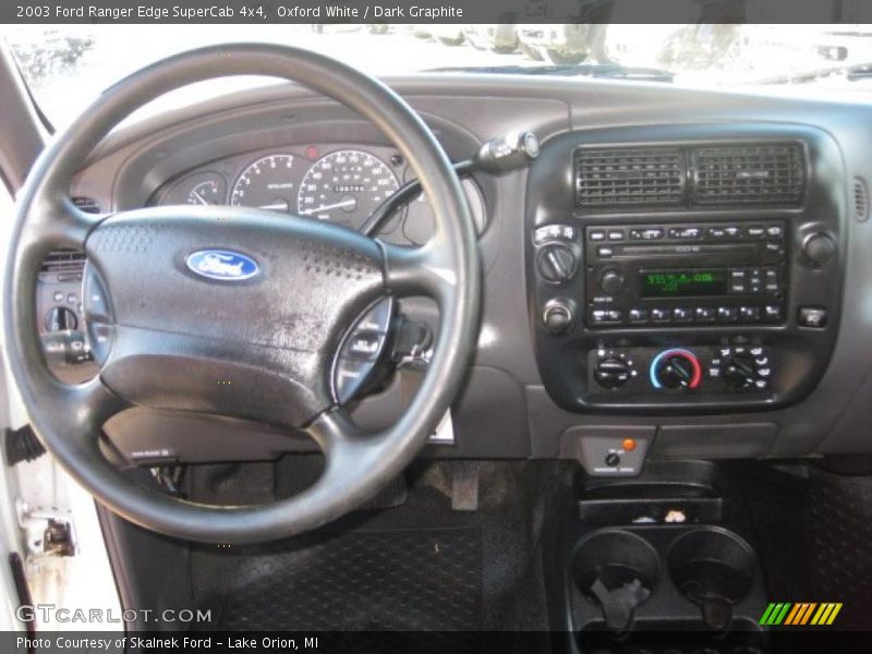 Oxford White / Dark Graphite 2003 Ford Ranger Edge SuperCab 4x4