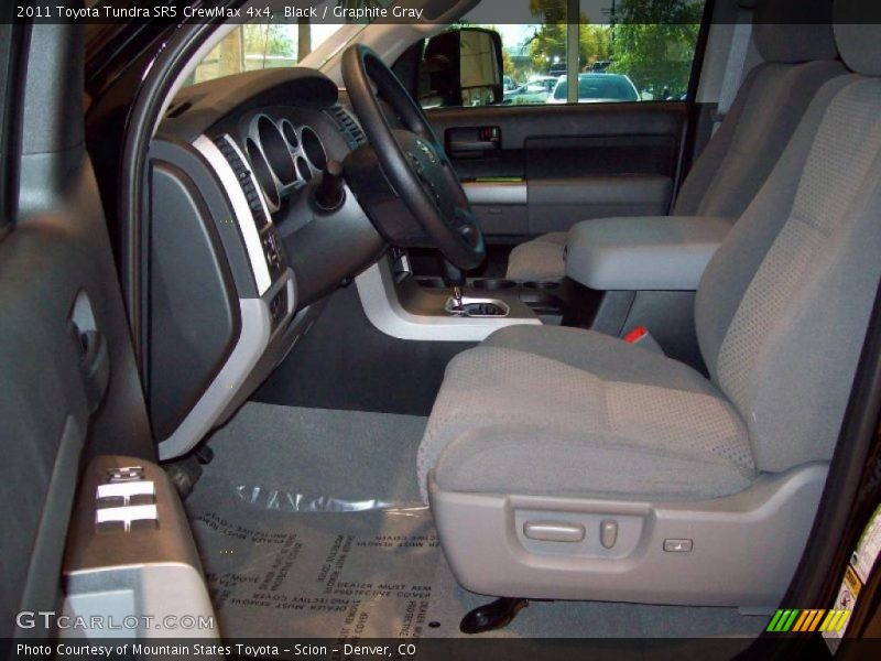 Black / Graphite Gray 2011 Toyota Tundra SR5 CrewMax 4x4