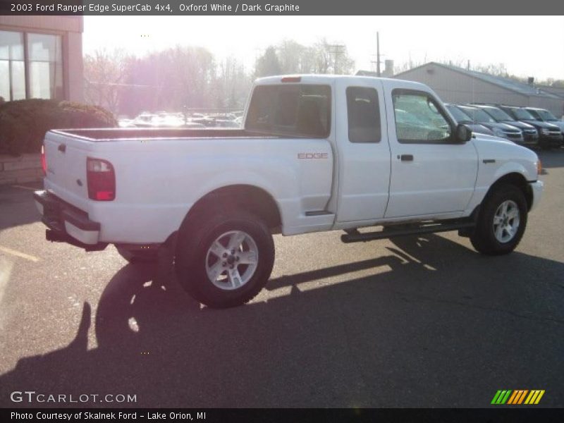 Oxford White / Dark Graphite 2003 Ford Ranger Edge SuperCab 4x4