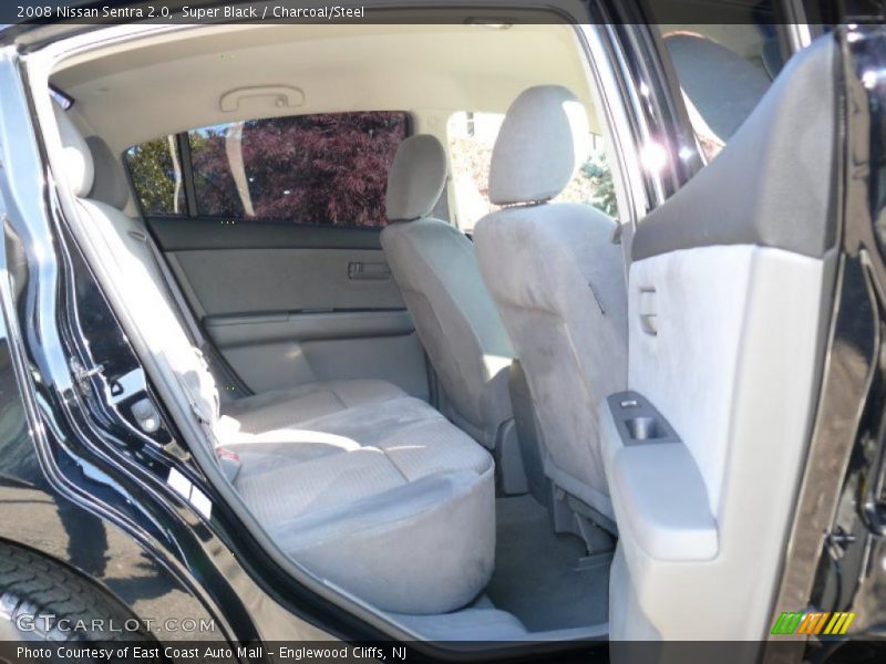 Super Black / Charcoal/Steel 2008 Nissan Sentra 2.0