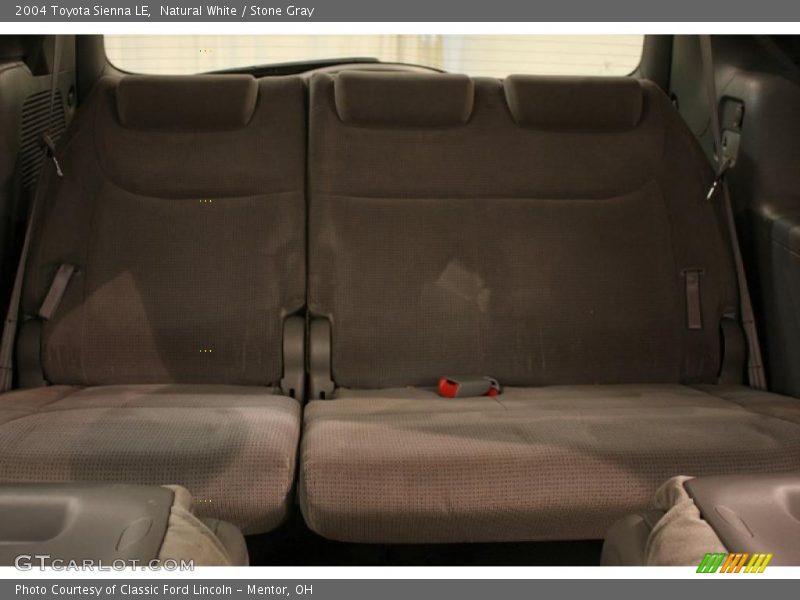 Natural White / Stone Gray 2004 Toyota Sienna LE