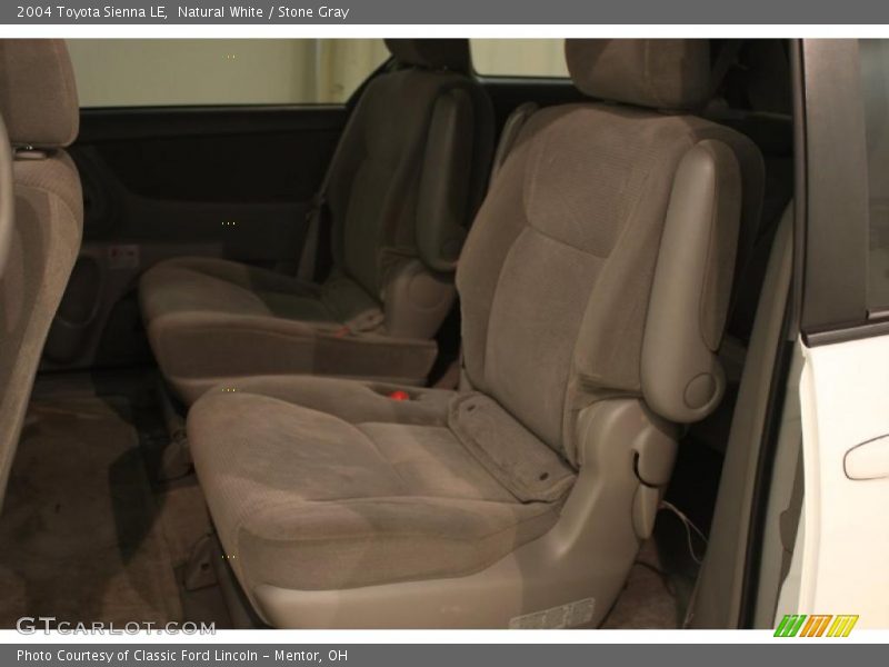 Natural White / Stone Gray 2004 Toyota Sienna LE