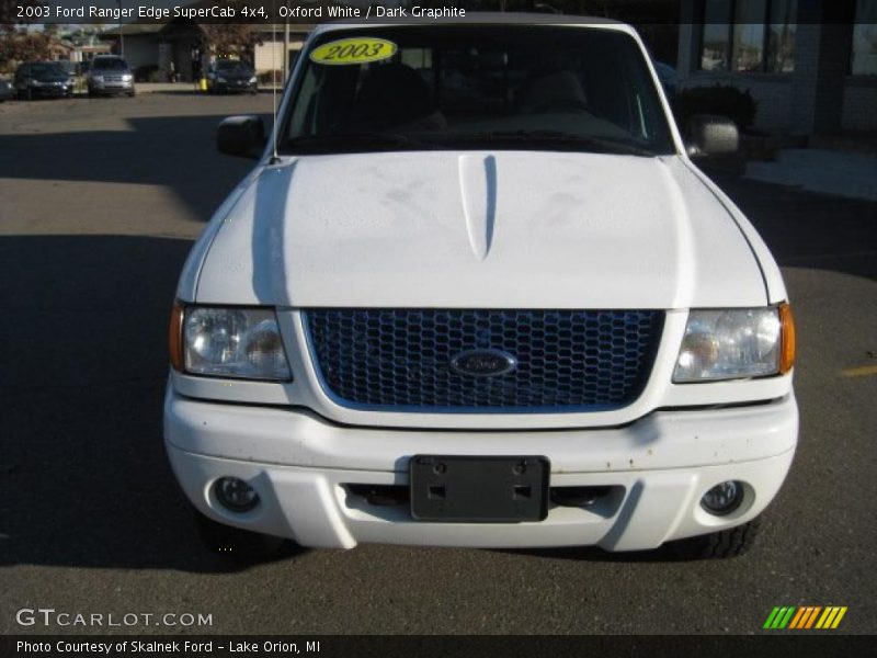 Oxford White / Dark Graphite 2003 Ford Ranger Edge SuperCab 4x4